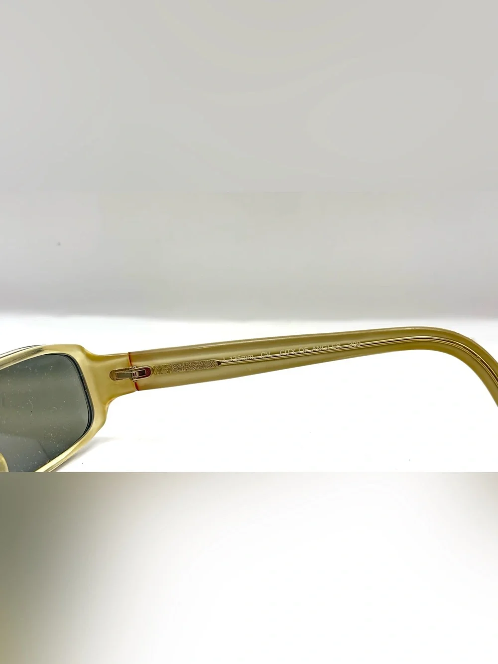 Kenneth Cole City of Angles Black Oval Sunglasses Frames Only
